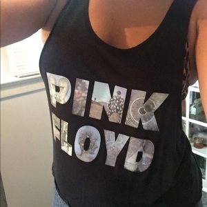 Pink Floyd crop top